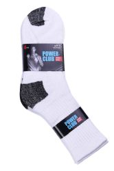288 Bulk Power Club Crew Sports Socks 9-11