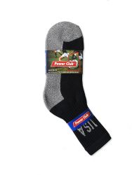 120 Bulk Power Club Crew Sports Socks 9-11