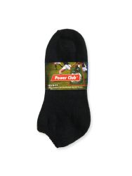 120 Bulk Power Club No Show Sports Socks 9-11