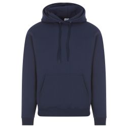 216 Bulk Men's Cotton Fleece Hooded Sweat Shirt Navy Size Small