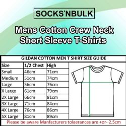 Bulk Mens Cotton Crew Neck Short Sleeve T-Shirts Bulk Pack Solid Orange, Large