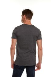 36 Bulk Mens Cotton Short Sleeve T Shirts Charcoal Gray Size Small