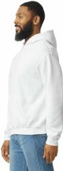 216 Bulk Men's Cotton Fleece Hooded Sweat Shirt White Size Large