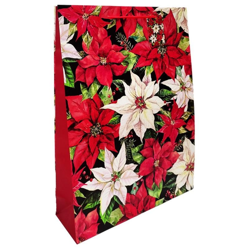 96 Bulk 1pk Jumbo Xmas Bag Matt