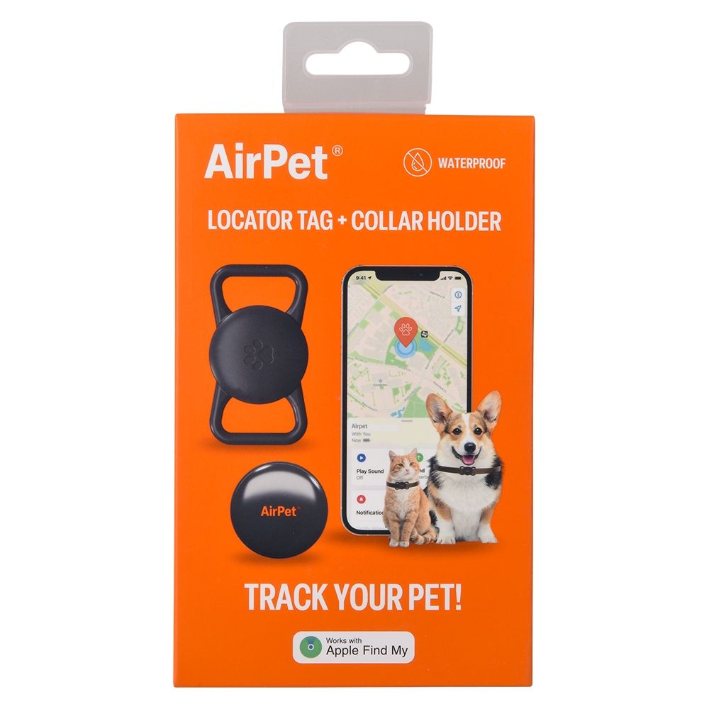 24 Bulk Gentek Airpet Locator Tag (black)