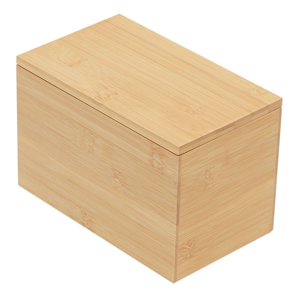 6 Bulk Bamboo Recipe Box