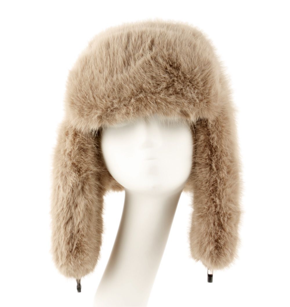 12 Bulk Winter Fur Trapper Hats W/quilted Satin Lining Assorted