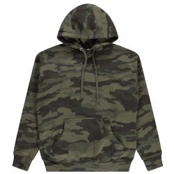 24 Bulk Cotton Fleece Hooded Camo Printed Hoodie Size Medium