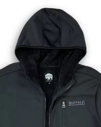 72 Bulk Buffalo Outdoors Mens Fleece Line Sherpa Hoodies Assorted Sizes M-2x