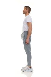144 Bulk Mens Cotton Fleece Zipper Jogger Heather Grey Assorted Sizes S-3x