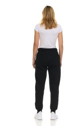 3 Bulk Womens Fleece Lined Jogger With Pocket In Black Size 2xlarge