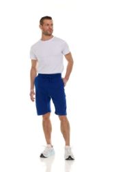 24 Bulk Mens Cotton Fleece 3 Pocket Shorts Assorted Dark Colors Size Large