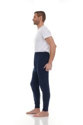 60 Bulk Mens One Size Thermal Bottom Lounge Pants Jogger Assorted Colors