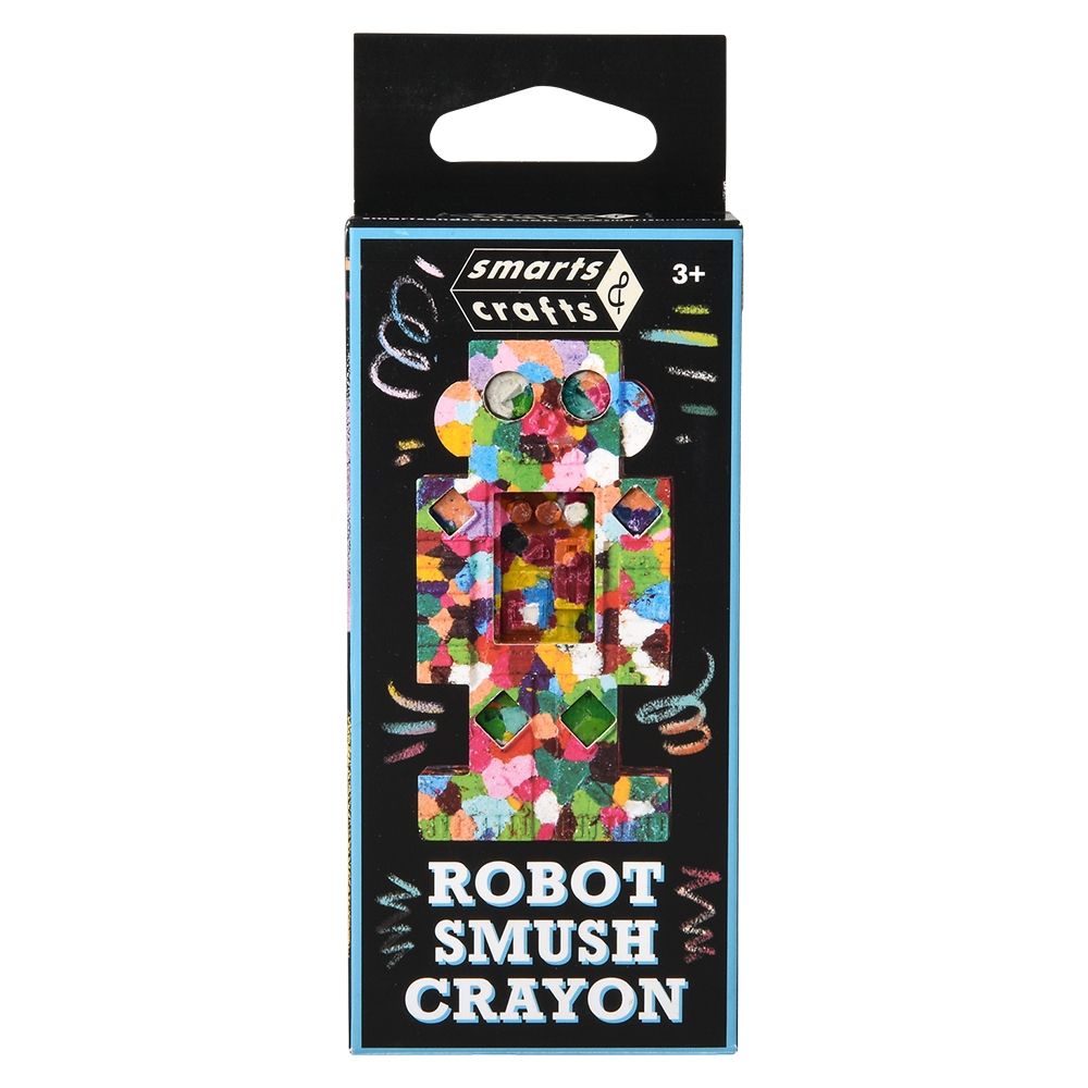 12 Bulk Robot Smush Crayon