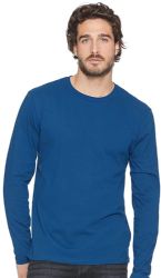 240 Bulk Mens Cotton Long Sleeve Tee Shirt Assorted Colors And Sizes S-Xxl