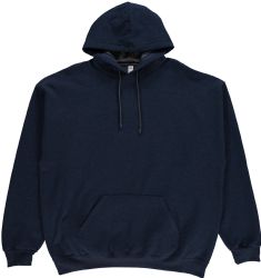 72 Bulk Men's Cotton Fleece Hooded Sweat Shirt Navy Assorted Sizes S - 2xl