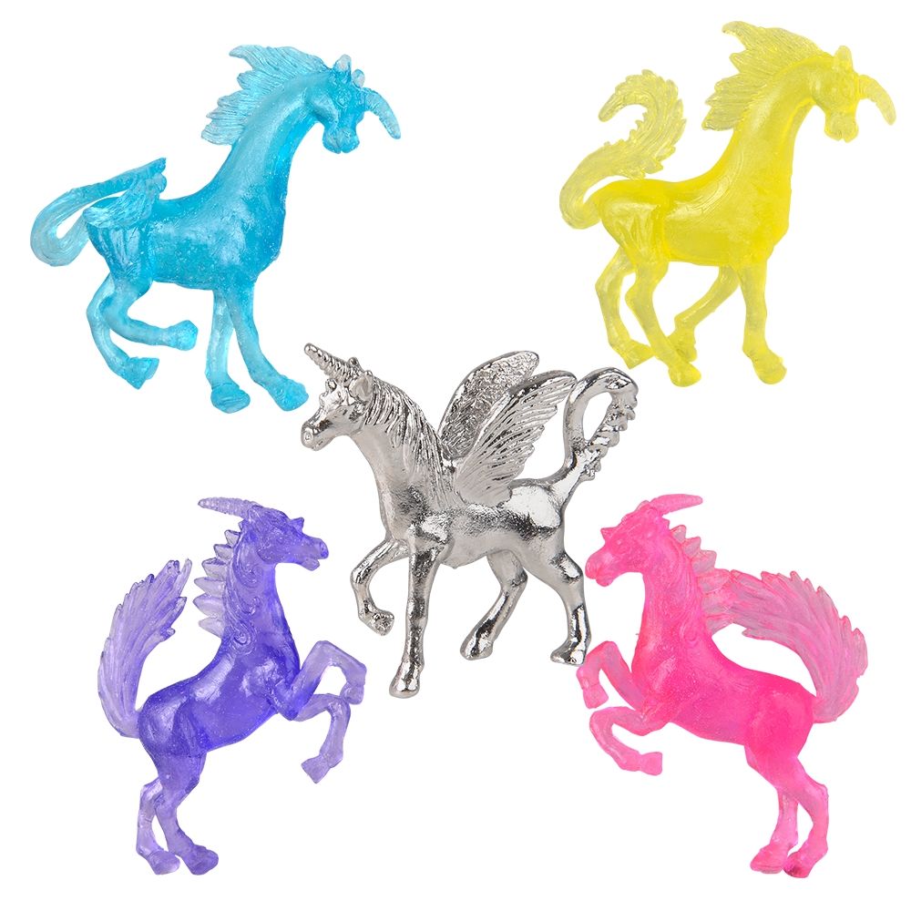 144 Bulk (t) 5.3" Unicorn Fizzy 24ct