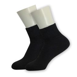 120 Bulk Ankle Loose Fit Diabetic Wholesale Socks Size 10-13 In 3 Assorted Colors
