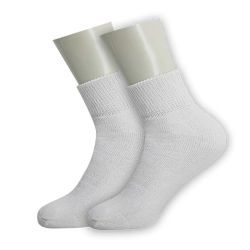 120 Bulk Ankle Loose Fit Diabetic Wholesale Socks Size 10-13 In 3 Assorted Colors