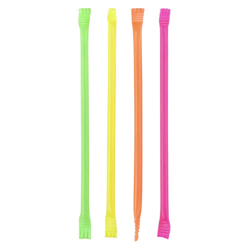 4320 Bulk Neon Laser Straws