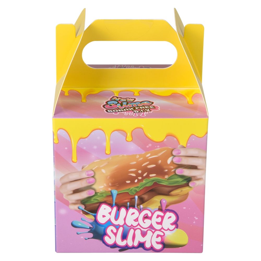 48 Bulk (t) 5.6" Cheeseburger Clay Slime Kit