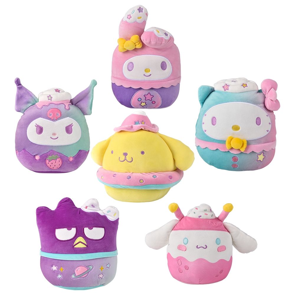 12 Bulk 8'' Squishmallows Hello Kitty And Friends Asst