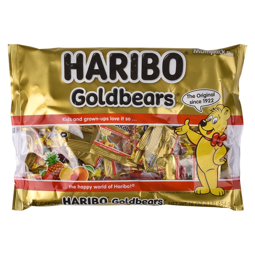 480 Bulk Haribo Mini Gold Gummy Bears 40ct