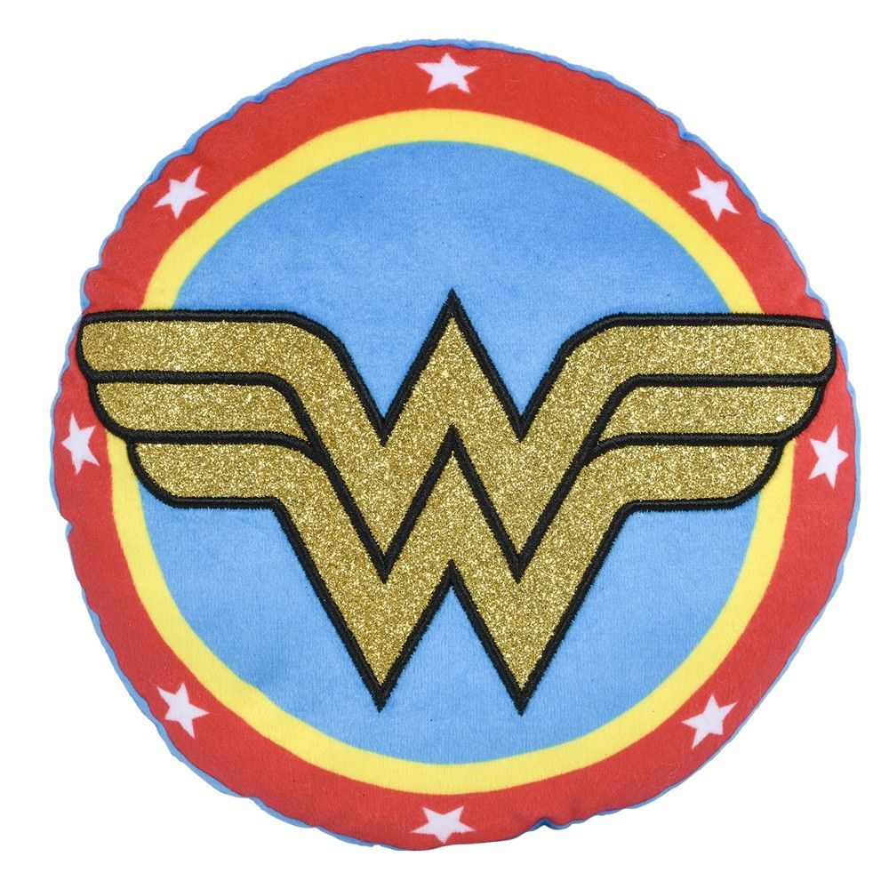 66 Bulk (t) 8"-11" Justice League Logo Assortment Pancake Plush