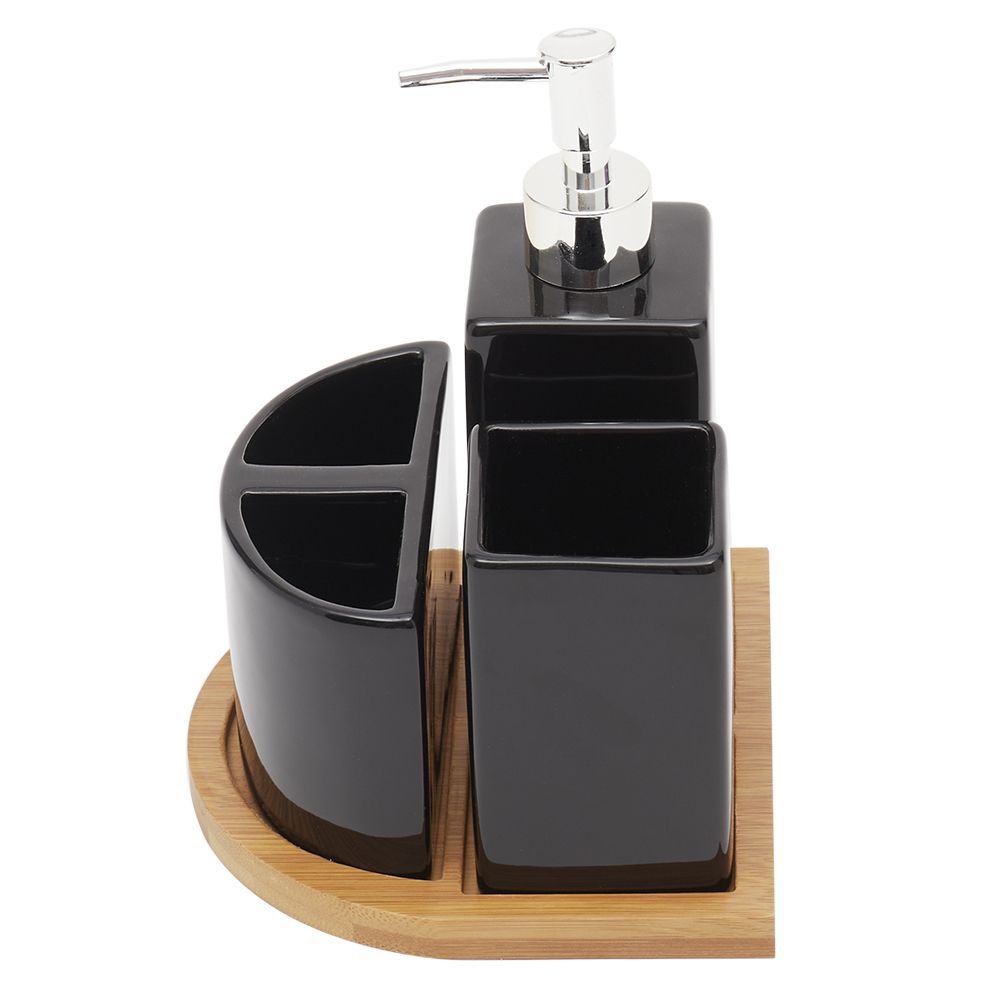 12 Bulk Scandinavian 4 Piece Bath Accessory Set