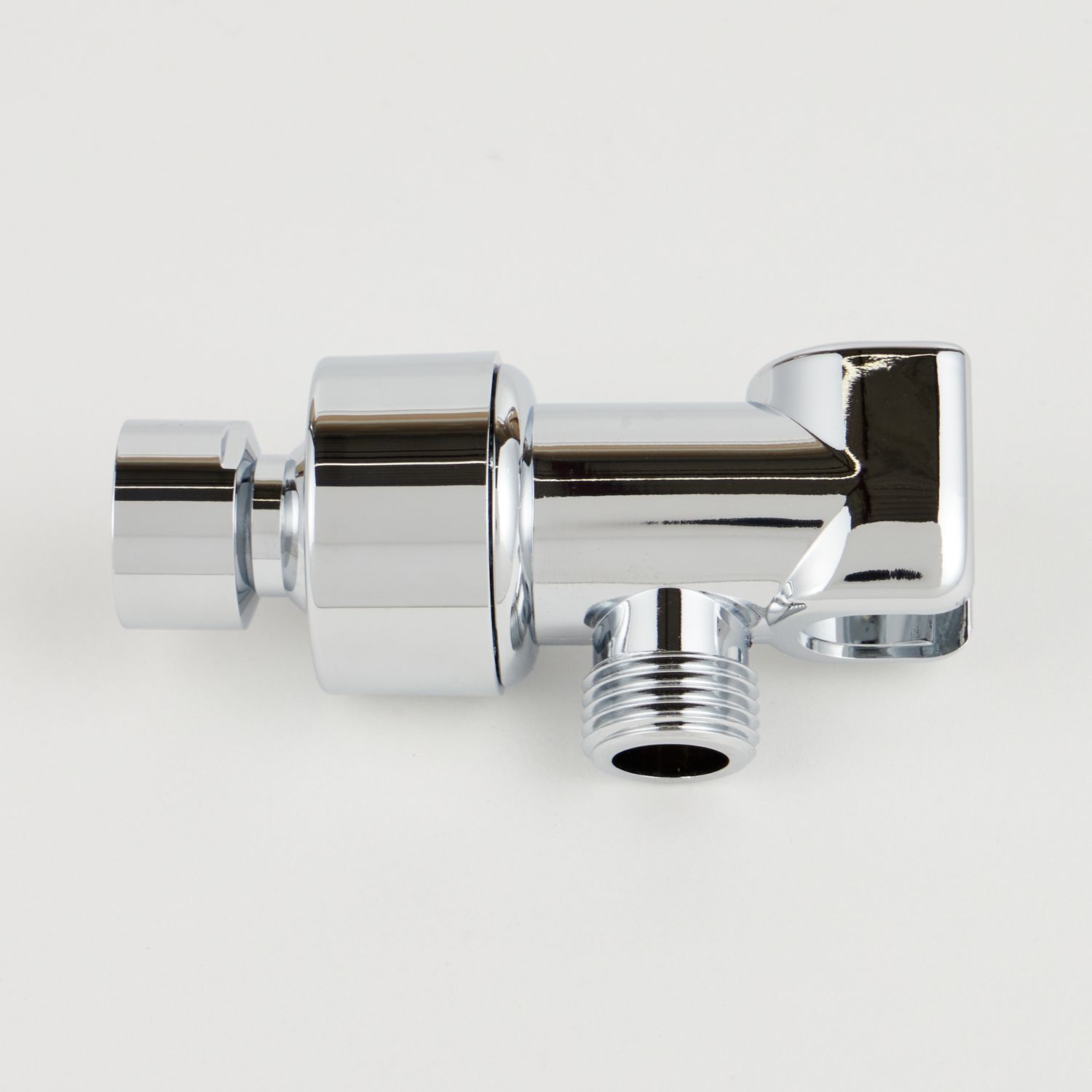 12 Bulk 3-Function Push Button Shadow Massager, Chrome