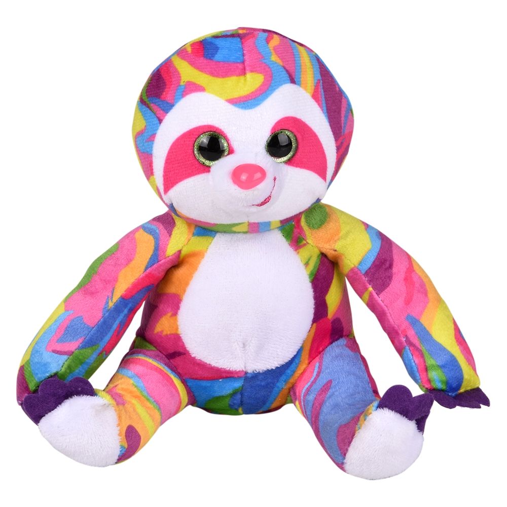 72 Bulk Psychedelic Sloths (2 Asst.) 6" 72/0