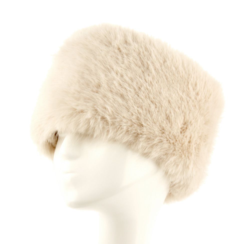 12 Bulk Winter Soft Fur Headband Assorted