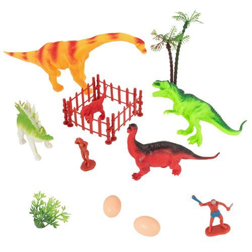 36 Bulk Dinosaur Paradise Play Set - 12 Piece Set