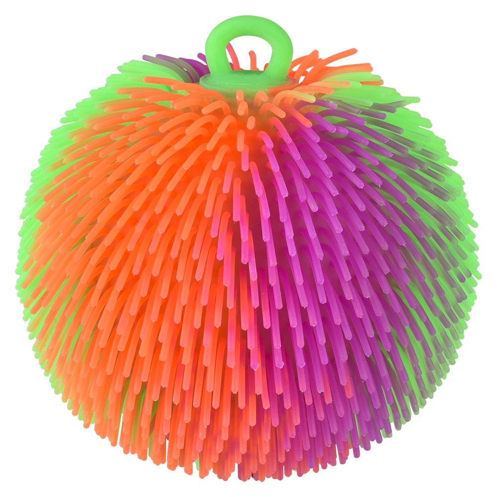 36 Bulk (t) 7" Rainbow Puffer Ball