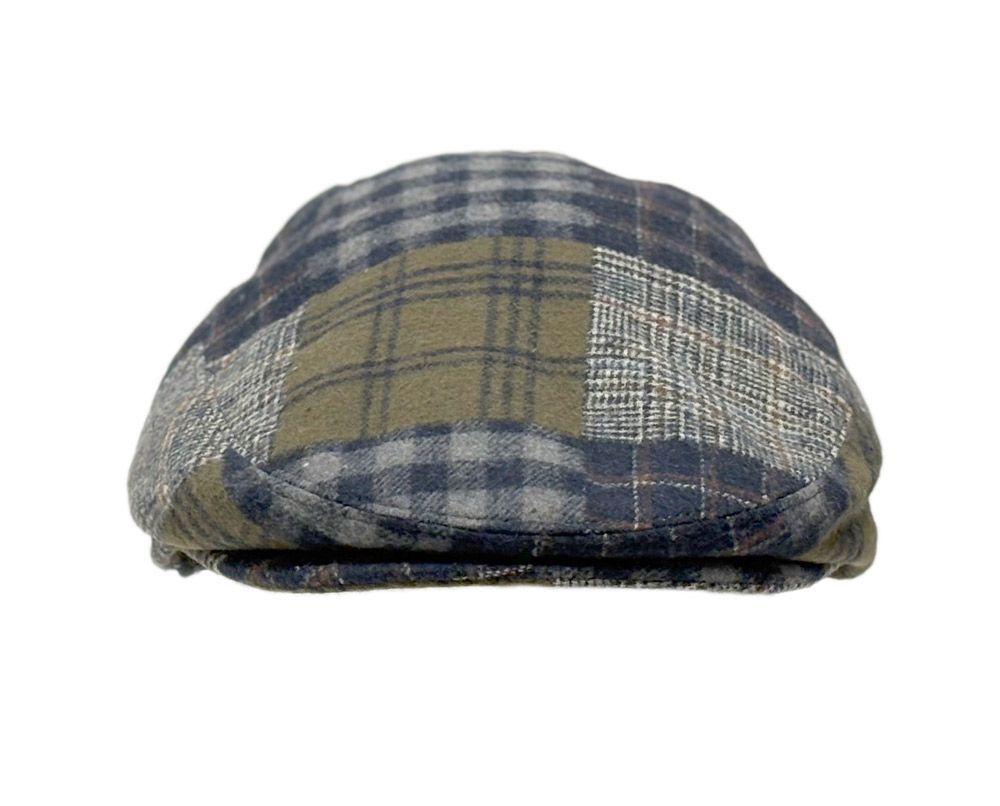 6 Bulk Patch Work Wool Blend Ivy Cap Assorted