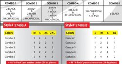 48 Bulk Mens 6pk Colored Boxer Brief M-2x