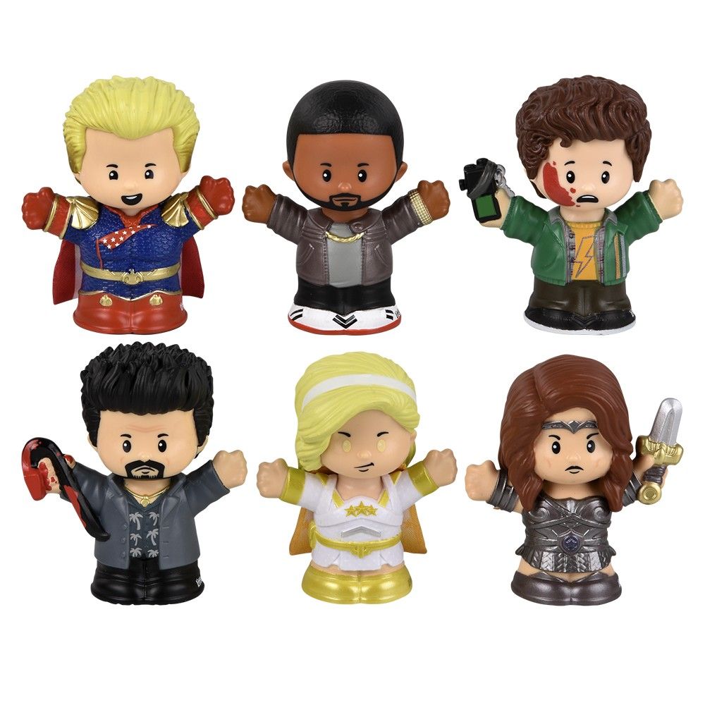 Bulk Little People Collector The Boys 6pk
