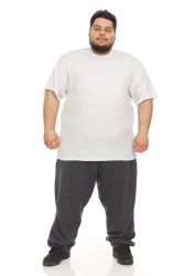 6 Bulk Mens White Cotton Crew Neck T Shirt Size 4xlarge