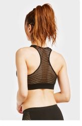 108 Bulk Sofra Ladies Seamless Sports Bra, Mesh Backback