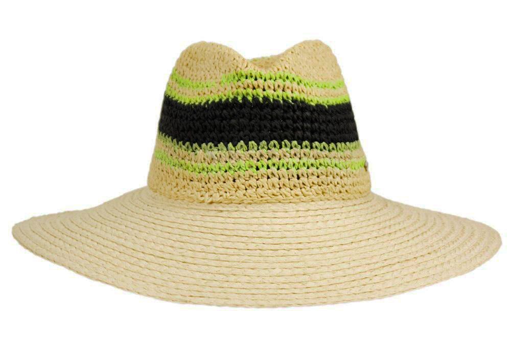 6 Bulk Wide Brim Paper Straw Fedora Floppy Hats
