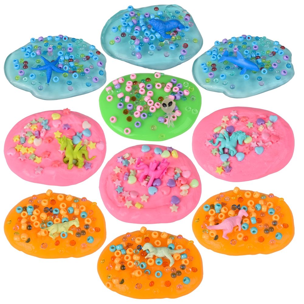 24 Bulk (t) 3.75" Magic Mix Slime Assortment