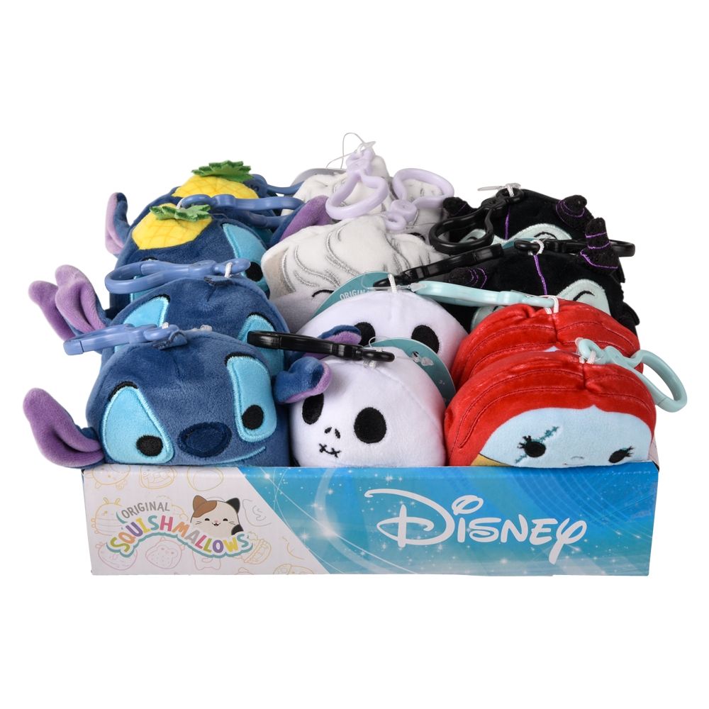 24 Bulk 3.5'' Squishmallows Disney Plush Asst