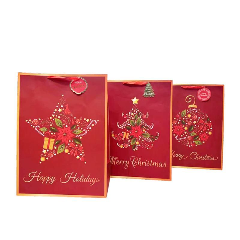 72 Bulk Jumbo Glossy Xmas Bag