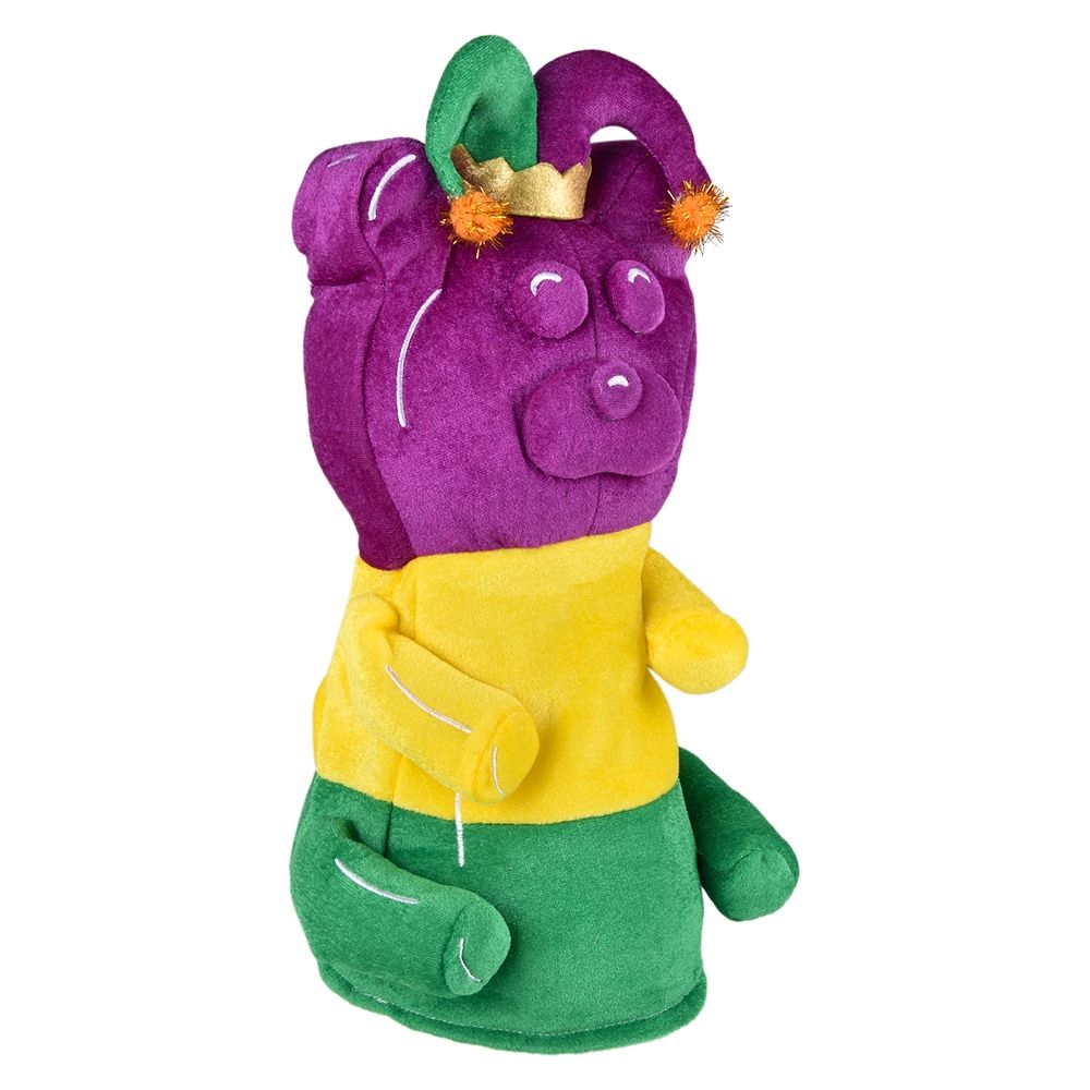 24 Bulk Mardi Gras Light Up Yummy Bear Hat