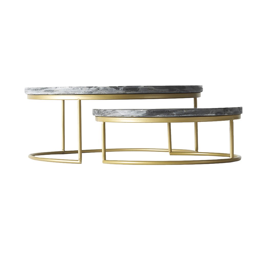 4 Bulk Sophia Grace Marble 2 Piece Table Risers, Grey