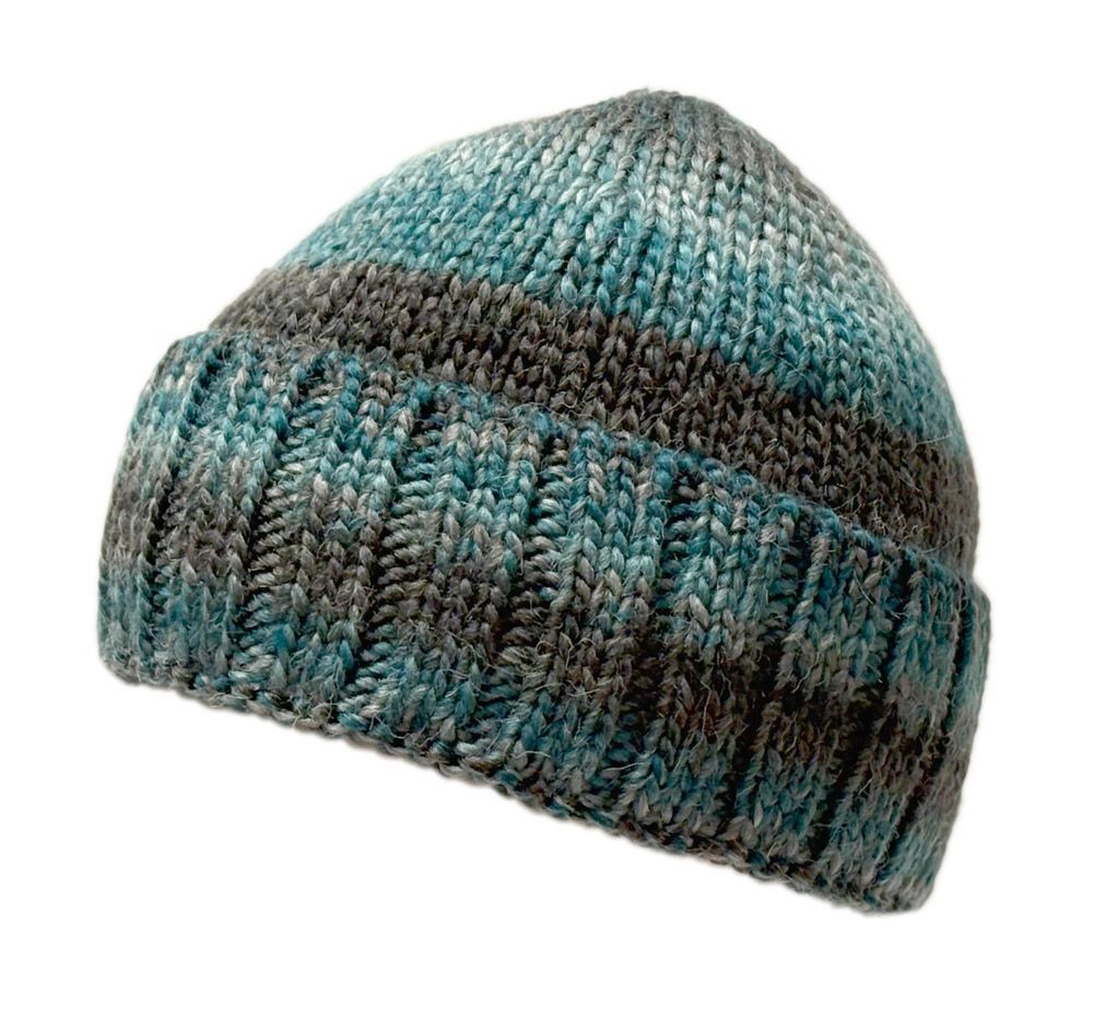 12 Bulk Multi Color Knit Beanie W/velvet Fur Lining Assorted