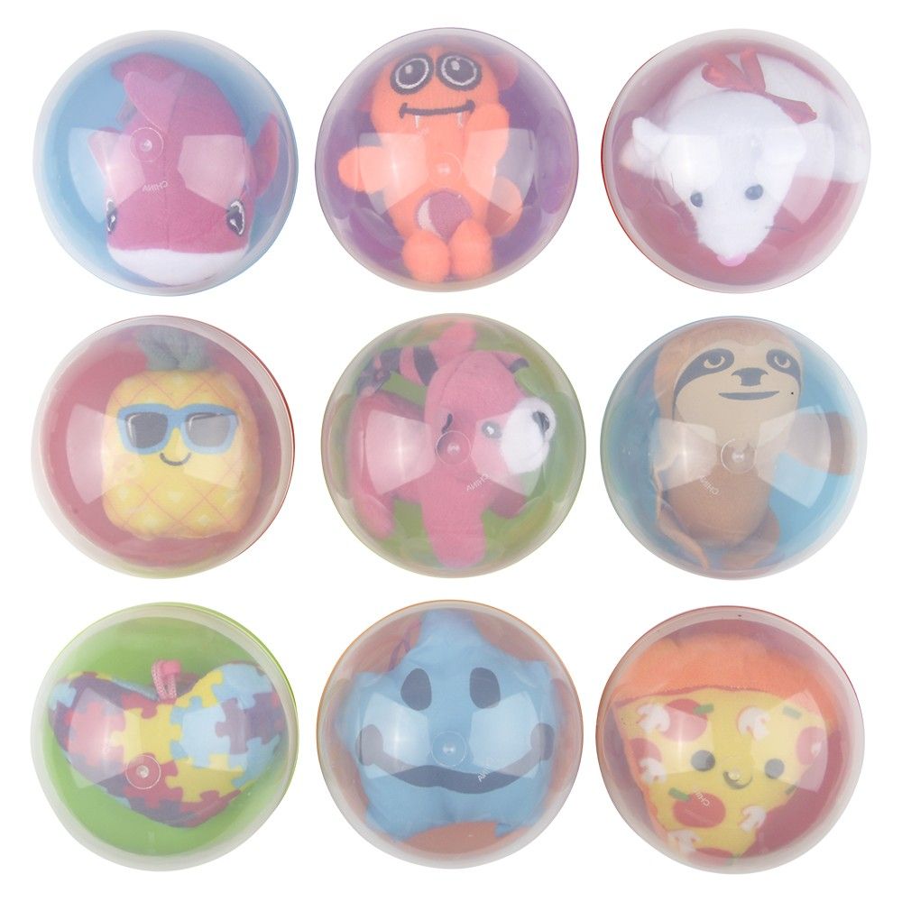 48 Bulk 4" Capsule Kit - Plush (48 Pcs/case)