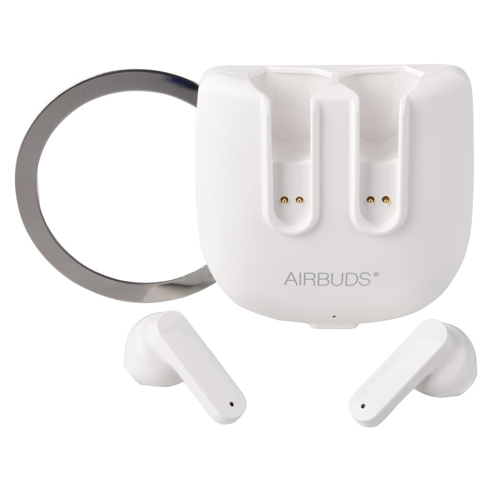 24 Bulk Mag 10 Airbuds Blk/wh 2 Asst