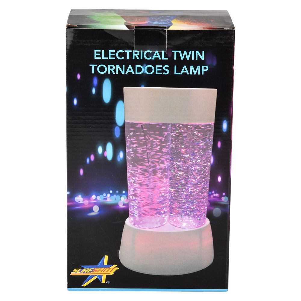 12 Bulk Twin Motion Led Tornado Lamp 10" 12/36