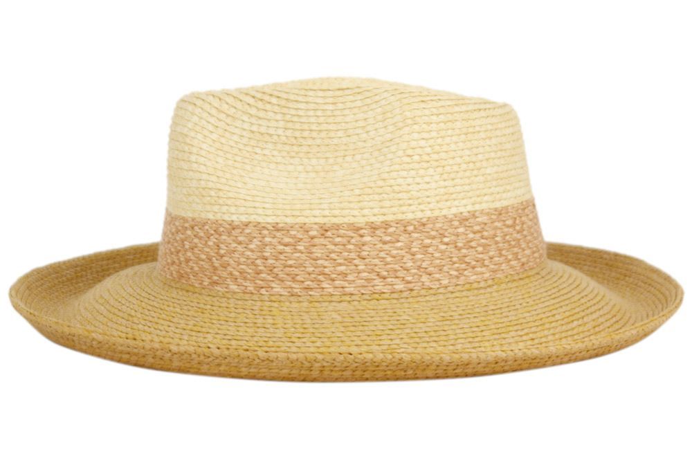 6 Bulk Up Brim Straw Fedora Hats